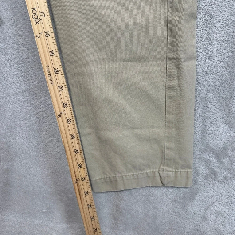 Banana Republic Pants‎ Mens 32x32 (32x28) Aiden Chino Khaki Slim Fit Trousers